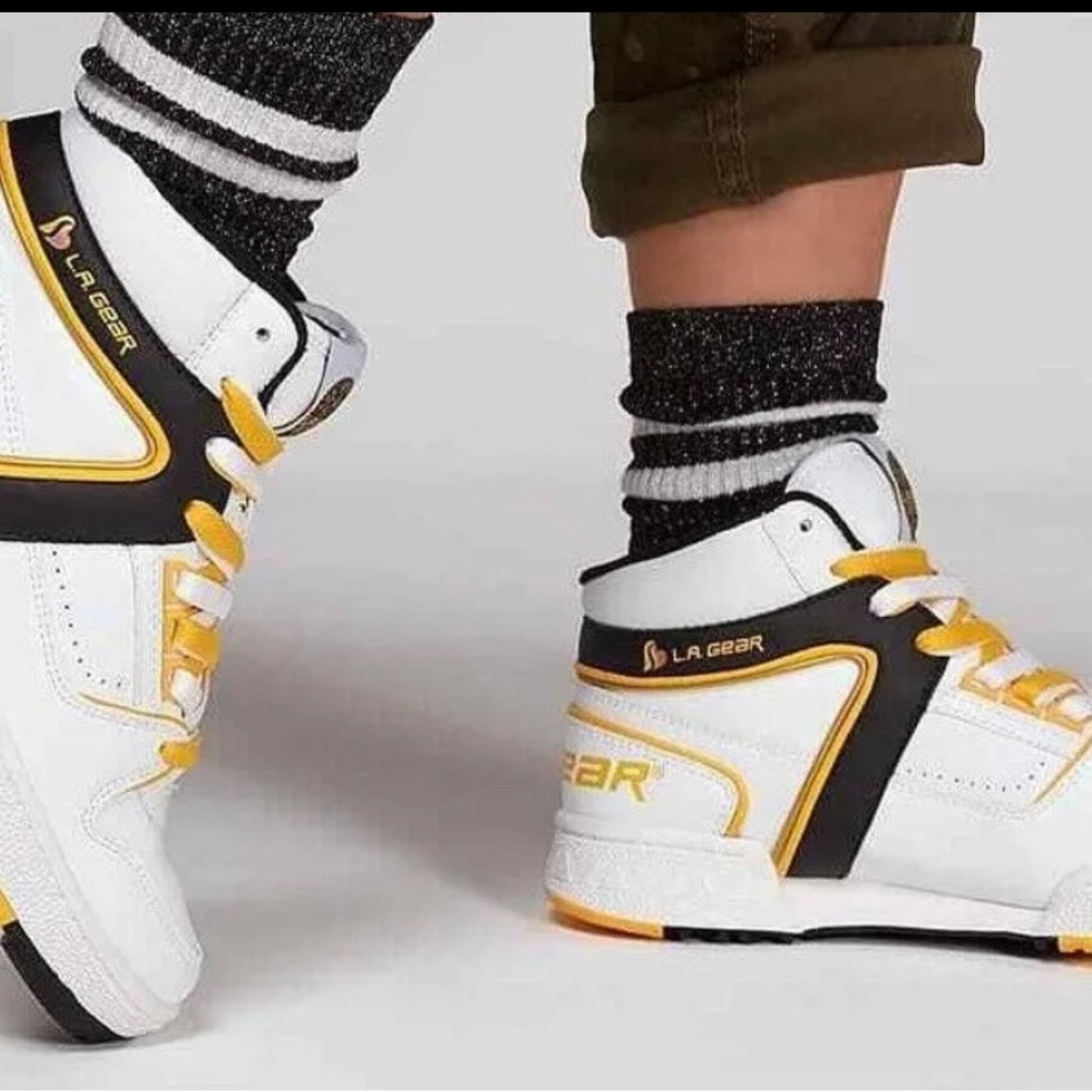 New L.A Gear Slammer LA Skechers Women's High Top sneakers Never used